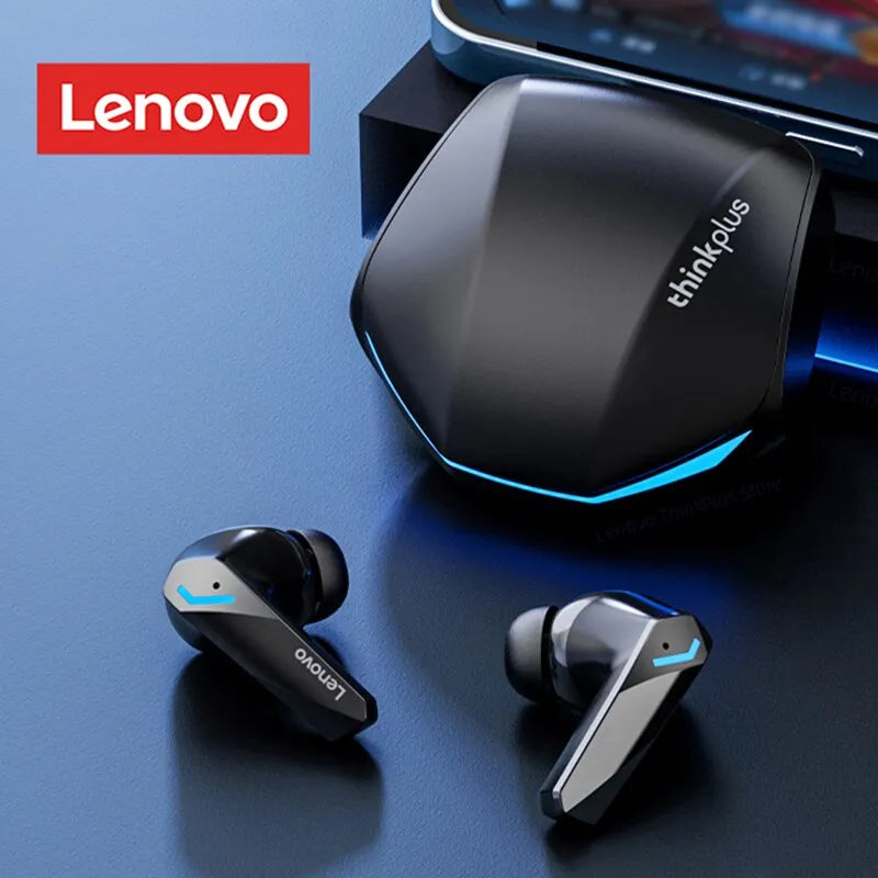 Fones de ouvido Bluetooth 5.3 Lenovo GM2 Pro