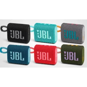 JBL-GO3 alto-falante sem fio Bluetooth, portátil, impermeável